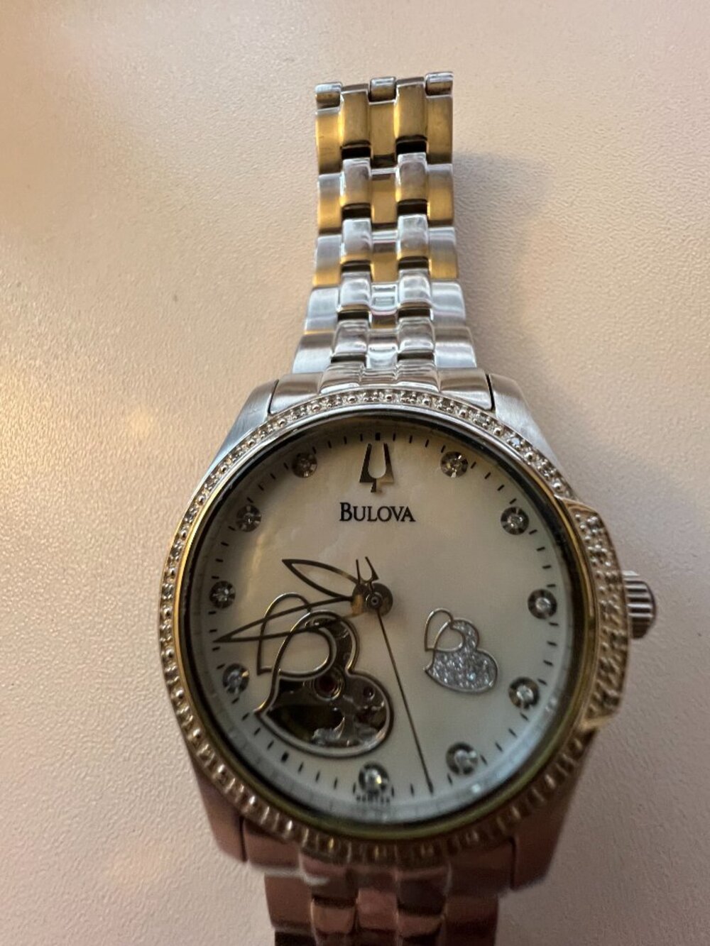 Women’s Open‑Heart Automatic Watch — Excellent Condition Bulova